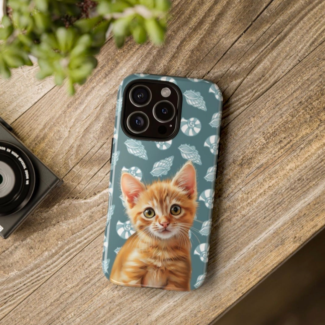 Personalised Pet Phone Case - Blue Shells