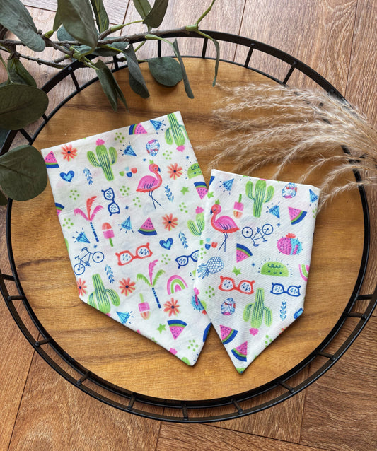 Dog Bandana - Beachy Beige Breezy