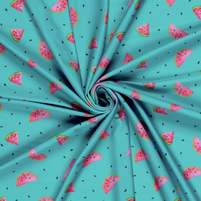 Handmade Cooling Dog Snood - Watermelon Pop