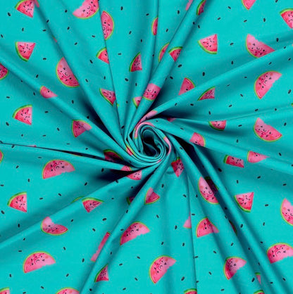Handmade Cooling Dog Snood - Watermelon Pop