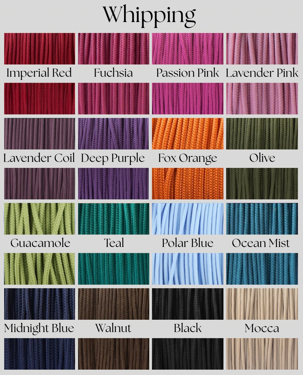 Tailor-Made Paracord Dog Clip Lead - Design Your Own