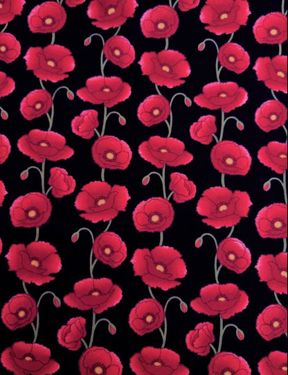 Remembrance Poppy - Dog Bandana