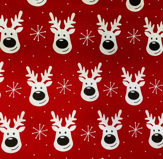 Dog Bandana - Rudolph Red
