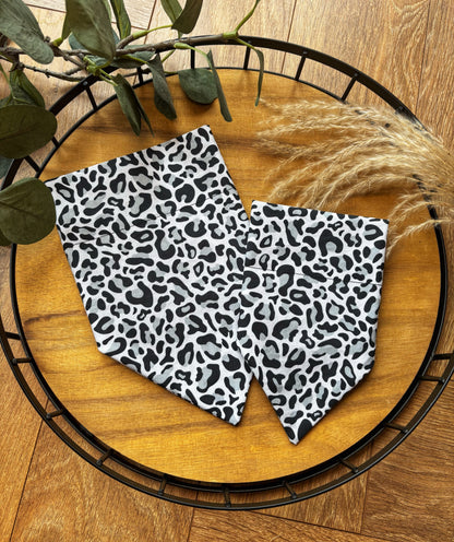 Dog Bandana - Neutral Leopard