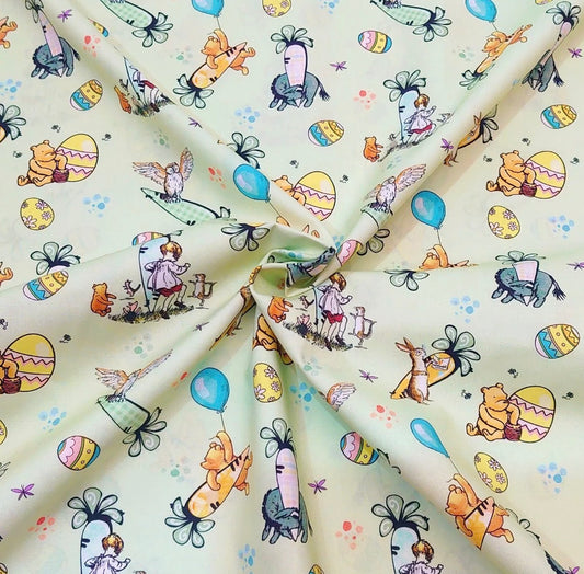 Pooh’s Pastel Parade - Light Green - Spring Edition