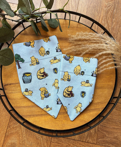 Dog Bandana - Pooh’s Hunny Hideaway - Baby Blue