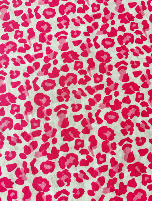 Hot Pink Leopard - Dog Bandana