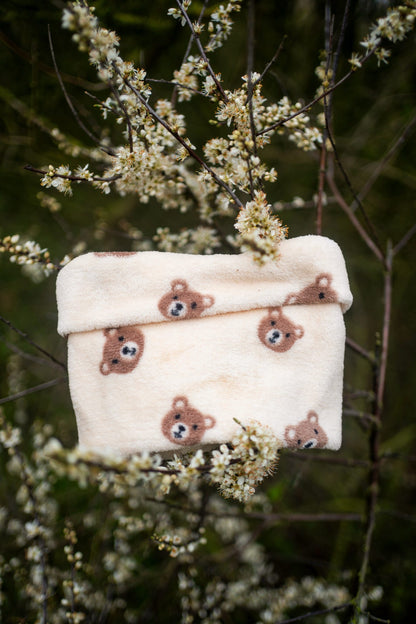 Handmade Fleece Dog Snood - Bear Necessities