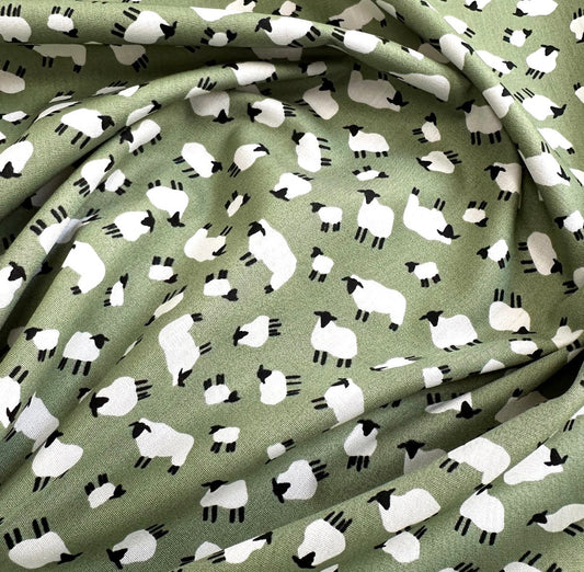 Little Lambs - Sage Green - Spring Edition