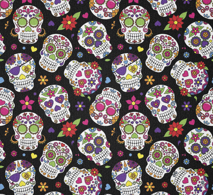 Dog Bandana - Groovy Skulls